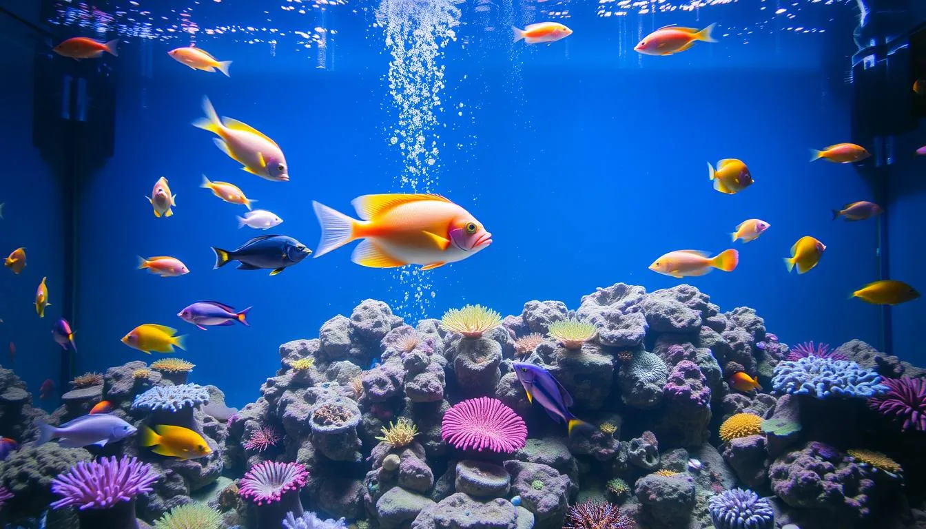 saltwater fish tank