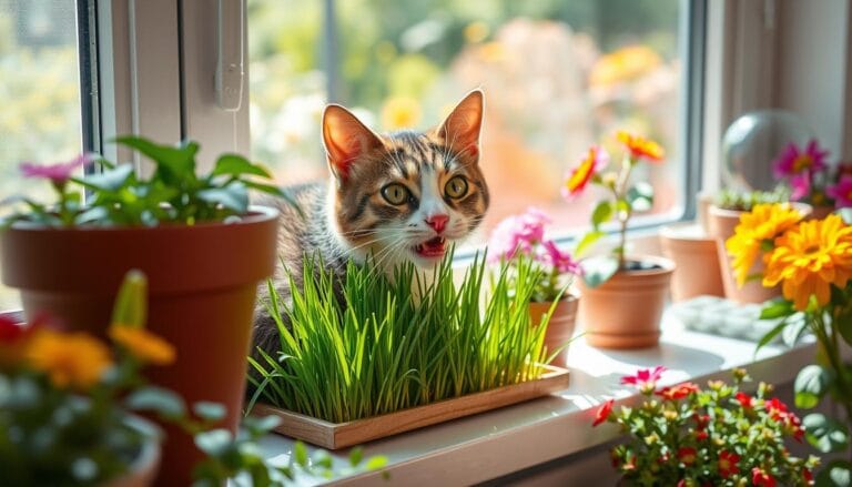 cat grass