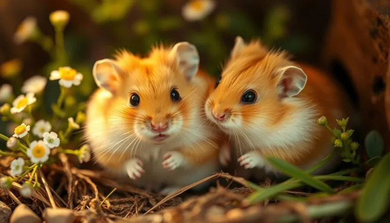 Chinese Miniature Hamsters