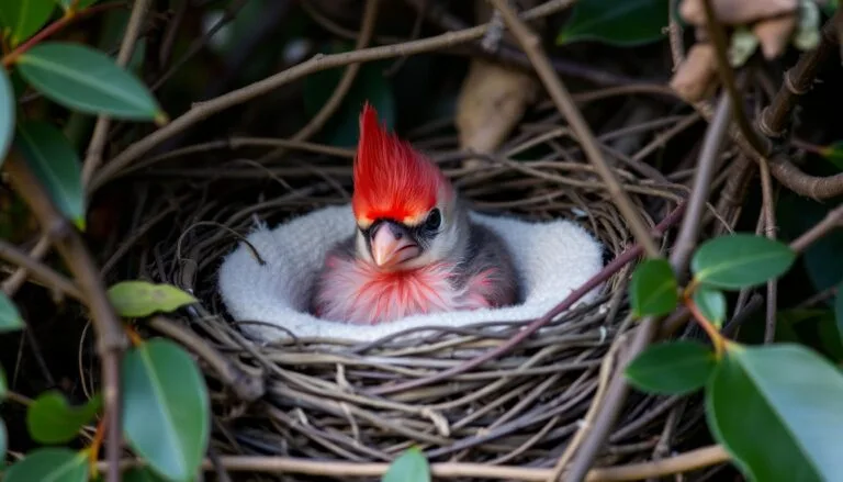 Baby Cardinal