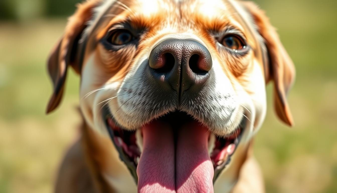 dog breathing heavy