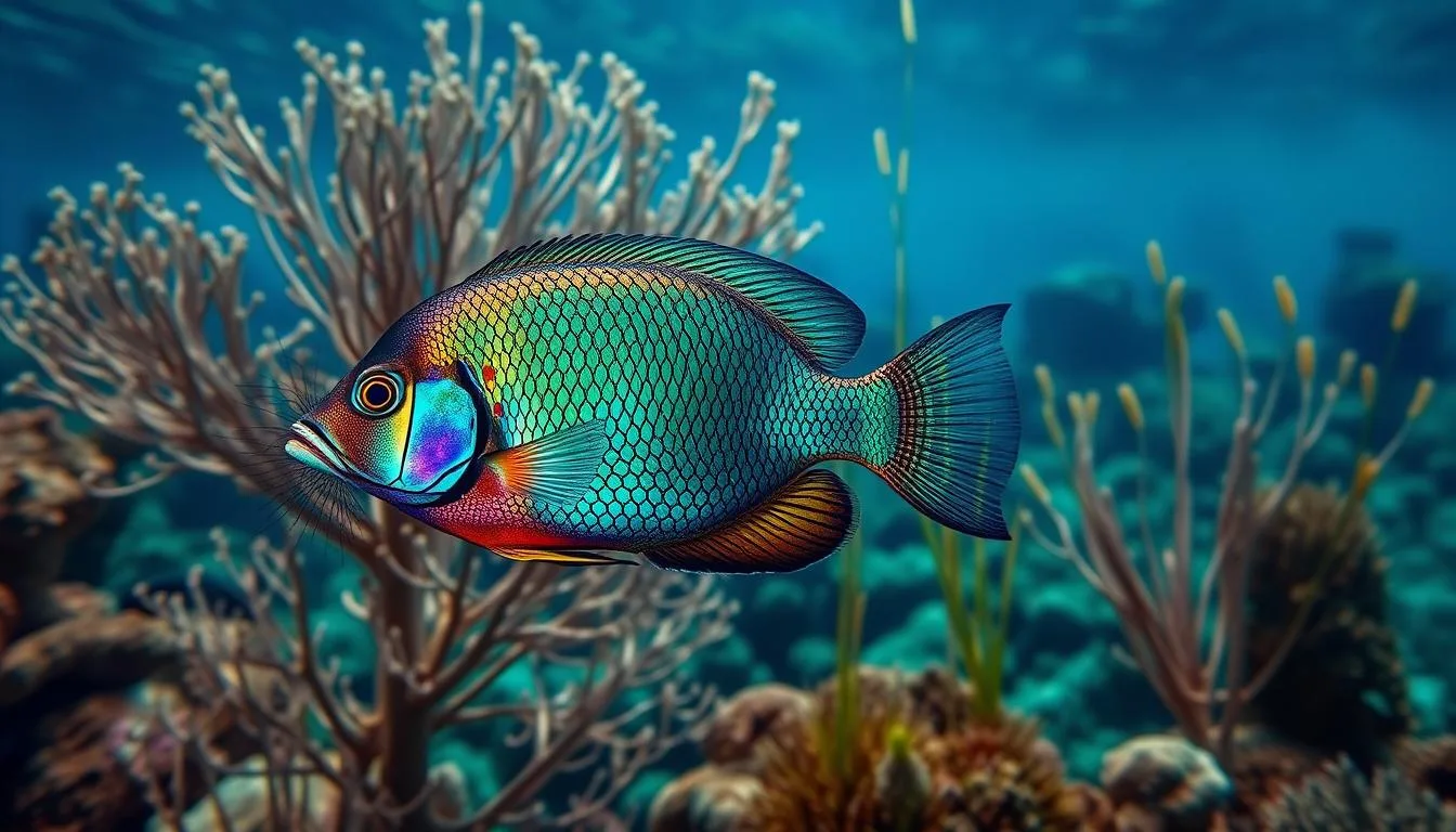 peacock fish